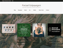 Tablet Screenshot of farzadonline.com